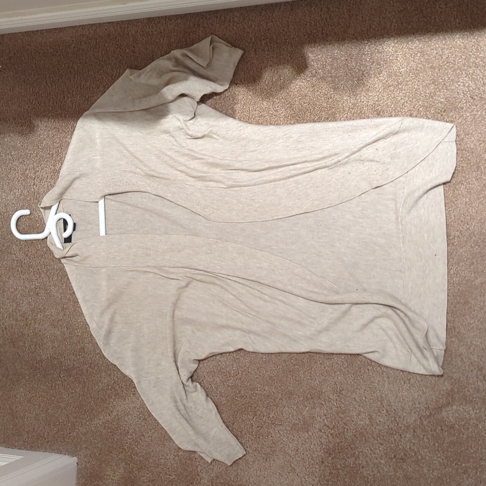Mossimo sand colored light cardigan